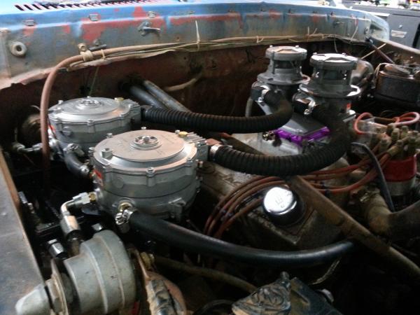 high horsepower propane kit dual carb dual carburetor