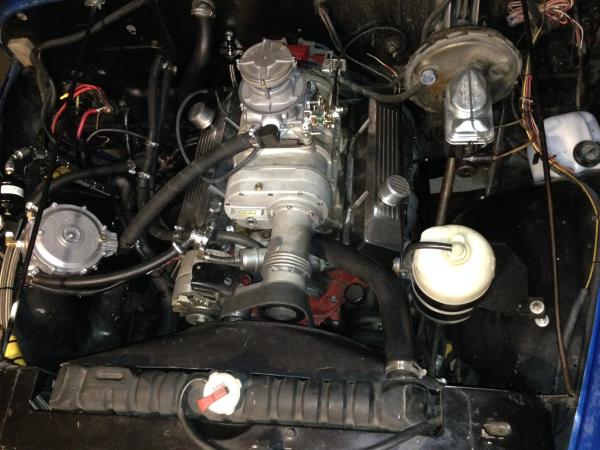 High Performance Impco Four Barrel Propane Conversion on Supercharged Chevy Engine